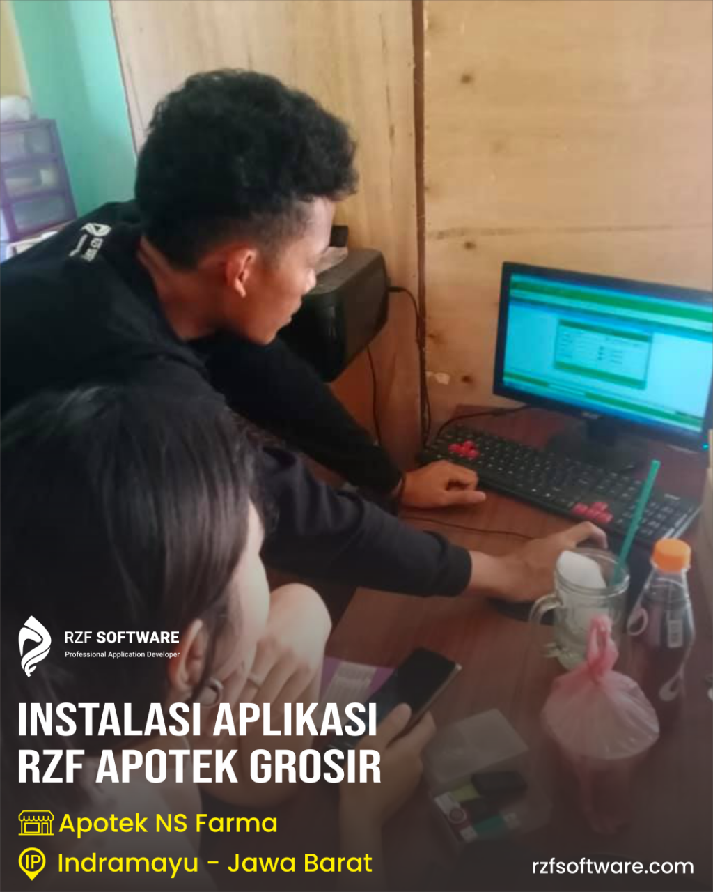 Instalasi Aplikasi Apotek Cirebon - NS Farma  