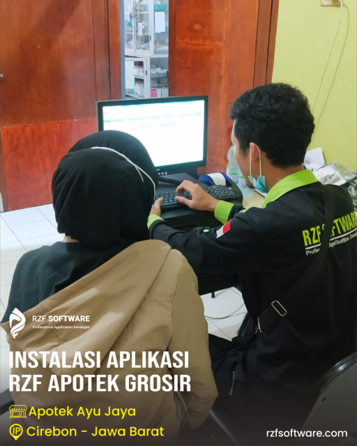 Instalasi Aplikasi Apotek Cirebon - Ayu Jaya 