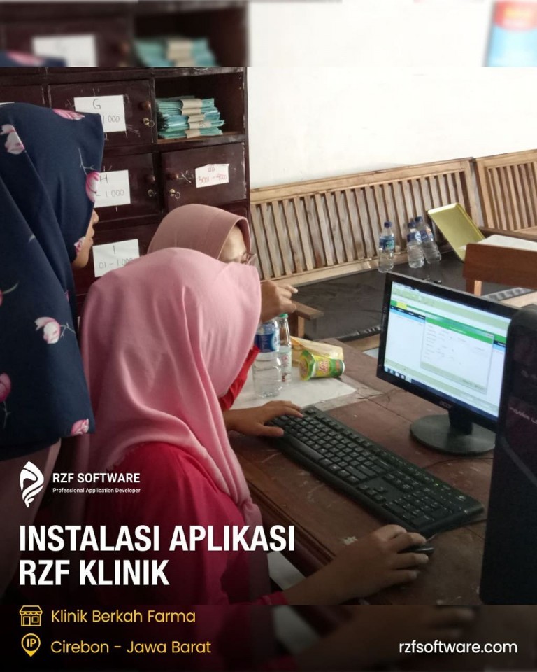 Instalasi Aplikasi Klinik Cirebon - Berkah Farma 