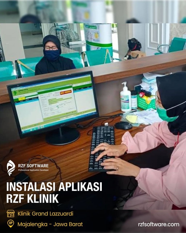 Instalasi Aplikasi Klinik Majalengka - Grand Lazzuardi 