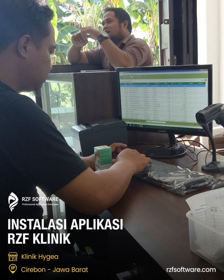 Instalasi Aplikasi Klinik Cirebon - Hygea 