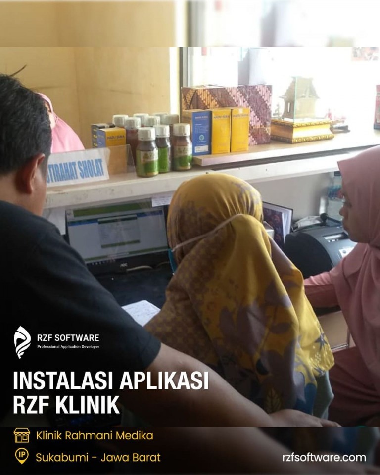 Instalasi Aplikasi Klinik Sukabumi - Rahmani Medika 