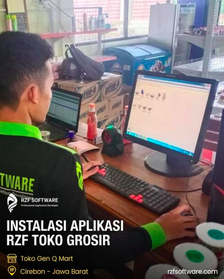 Instalasi Aplikasi Kasir Cirebon - Toko Gen Q Mart