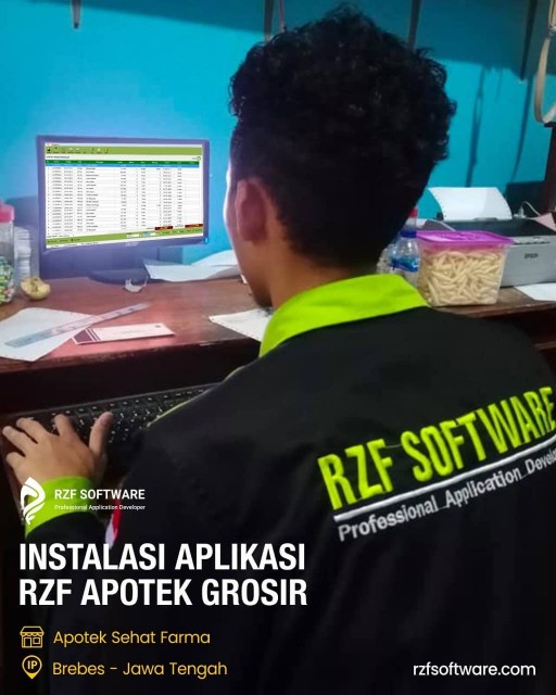 Instalasi Aplikasi Apotek Brebes - Sehat Farma 